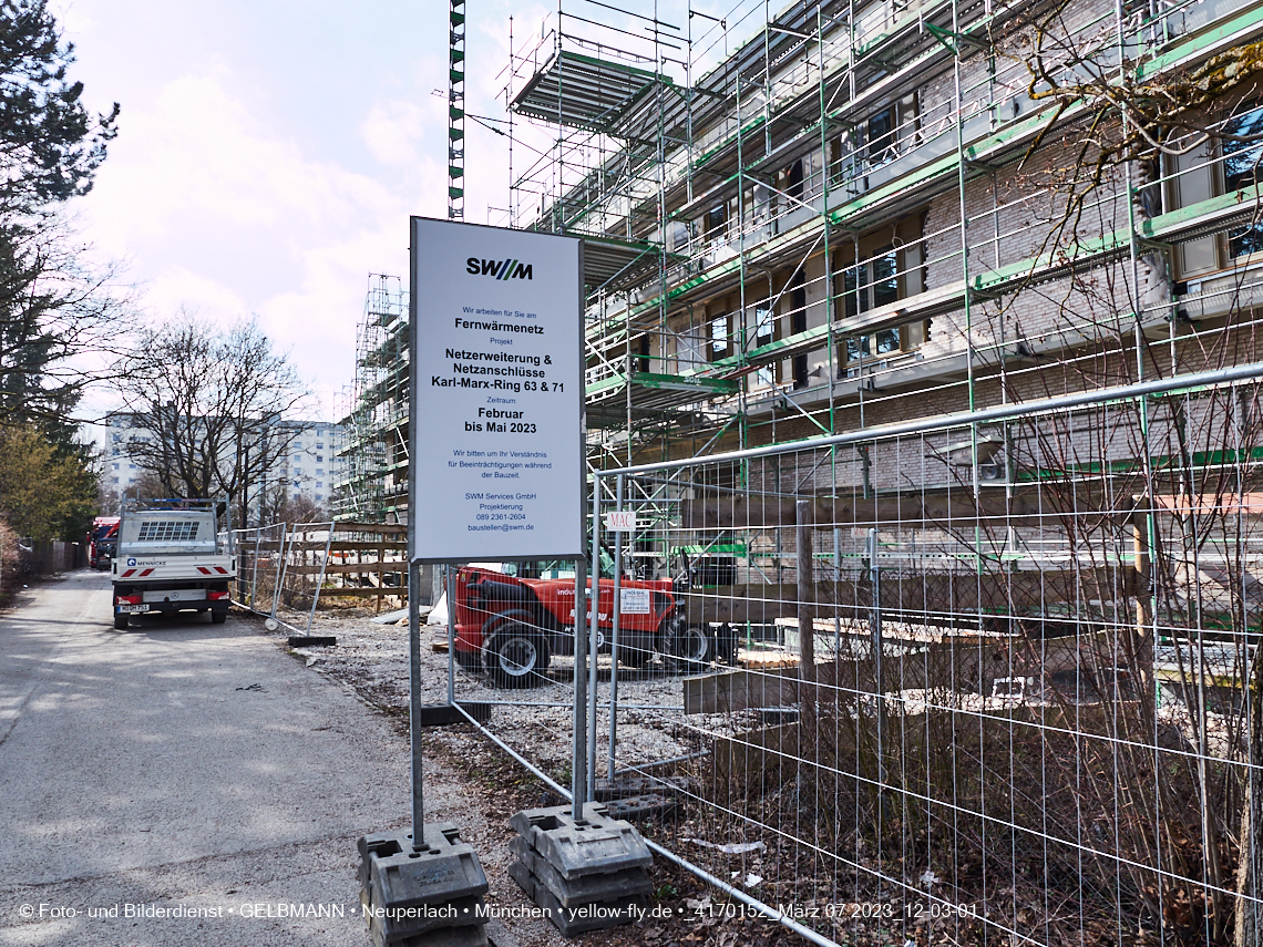 07.03.2023 - Fernwärme für unsere Grundschule am Karl-Marx-Ring in Neuperlach